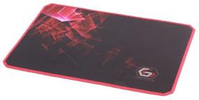 Pelės kilimėlis Gembird Gaming, 25 cm x 35 cm x 0.3 cm, juoda sp./raudona sp.