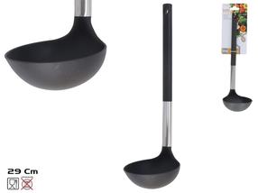 Zupas kauss Kitchen&GO Togo, 29 cm, 10 cm, melns krās./sudraba krās.