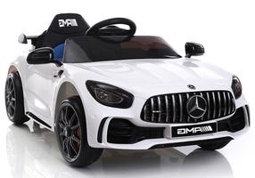 Vaikiškas elektromobilis Mercedes GTR, balta sp.
