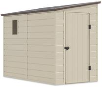 Sodo namelis Boston, 248 cm x 143 cm x 194 cm, 5184 l, rusva sp.