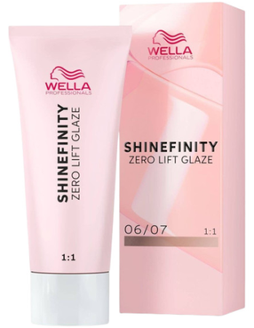Plaukų dažai Wella Professionals Shinefinity, deep walnut sp., 06/07, 60 ml