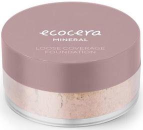 Birstošais pūderis Ecocera Mineral Loose Coverage, w2 milano, 4 g