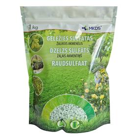 Geležies sulfatas, žaliasis akmenėlis universalios Mkds, granuliuotos, 1 kg