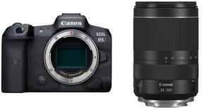 Беззеркальная камера Canon EOS R5 + RF 24-240mm f/4-6.3 IS USM, черный цв.