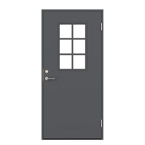 Uks Swedoor B0020, parempoolne, hall v., 208 x 98 x 11 cm