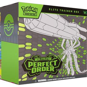 Kortų žaidimas Pokemon TCG Mega Evolution Perfect Order Elite Trainer