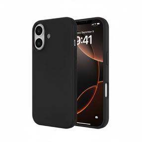 Чехол для телефона Just Must Magsafe iPhone 17, черный цвет.