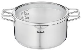 Katls Tefal Nordica H8524636, Ø24 cm, 4.8 l, sudraba krās.