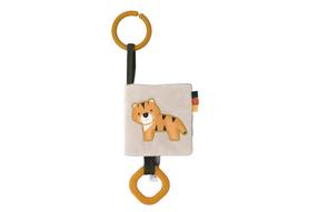 Детская книга Little Big Friends Jungle Tiny Friends Tiger, 28 см, коричневый цв.