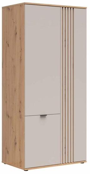 Spinta Brevas, smėlio sp./kašmyro sp./artisan oak sp., 56 cm x 90.5 cm x 195.5 cm