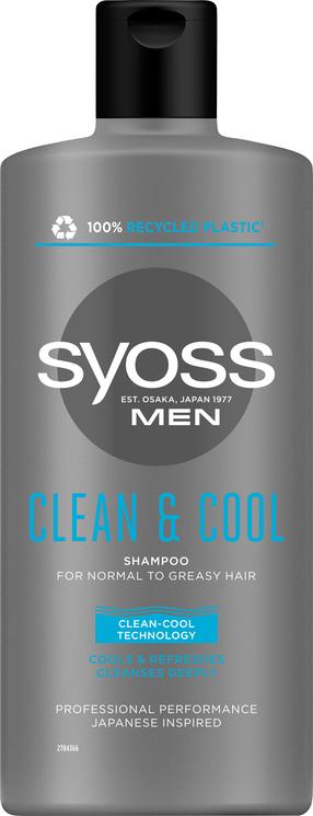 Šampūnas Syoss Clean & Cool, 440 ml