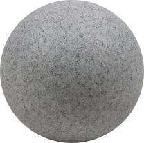 Pastatomas lauko šviestuvas Heitronic Mundan Light Ball, 15W, E27, IP44, pilka sp., 50 cm x 50 cm