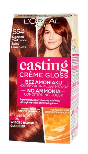 Plaukų dažai L’Oréal Paris Casting Creme Gloss, spicy chocolate, 554