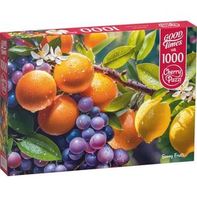 Dėlionė CherryPazzi Good Times Sunny Fruits, 50 cm x 70 cm, 1000 vnt., įvairių spalvų