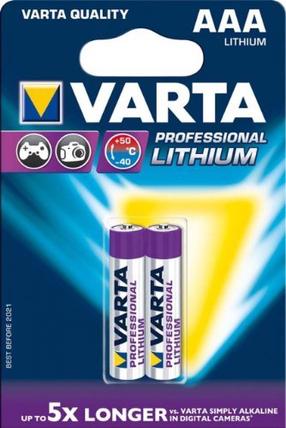 Elementai Varta Professional, AAA, 1.5 V
