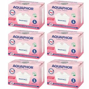 Ūdens filtru kārtridžs Aquaphor B25 Maxfor+ Mg, 6 gab.