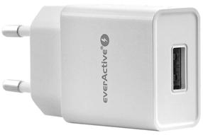 Telefoni laadija Everactive SC100, USB, valge v., 5 W