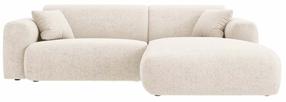 Kampinė sofa Cosmopolitan Design Nolio Haga 23, šviesiai smėlinė, dešininė, 170 x 235 cm x 72 cm