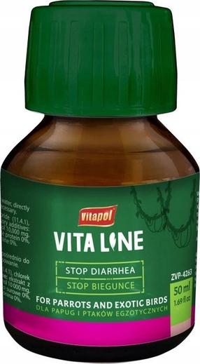Витамины Vitapol Vitaline Stop, для экзотических птиц, 0.05 кг