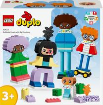 Konstruktorius LEGO® DUPLO® Town Konstruojami emocijų žmogeliukai 10423