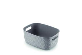 Krepšelis, daiktų saugojimo Curver Softex, 4 l, pilka sp., 26 x 19 x 11 cm