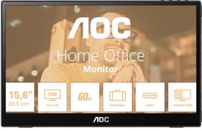 Monitorius AOC 16T3EA, IPS, 60 Hz, FHD, 15.6"