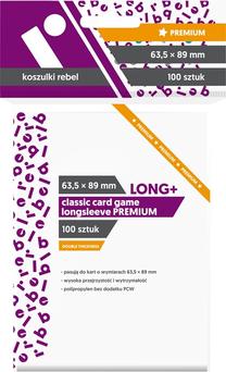 Žaidimo kortelių dėklas Rebel Long+ Classic Premium RK1902