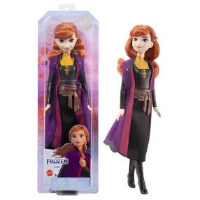 Lėlė - pasakos personažas Mattel Disney Frozen Anna HLW50, 28 cm, įvairių spalvų