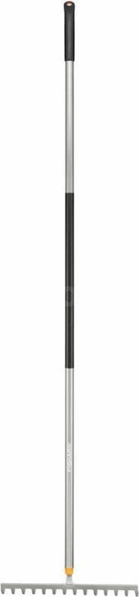 Grėblys universalus Fiskars Ergonomic 1000652, su kotu, 1620 mm, sidabro sp.