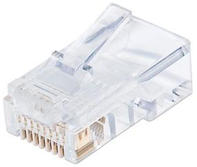 Соединение Techly RJ45 Plug UTP 8P8C Cat.6, 100 шт.