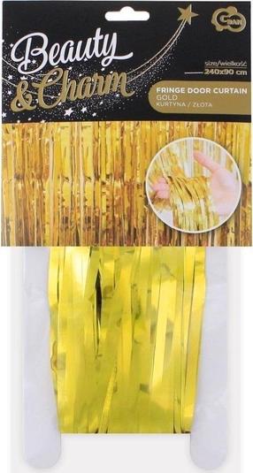 Girlianda GoDan Beauty & Charm Fringe, aukso sp., 240 cm