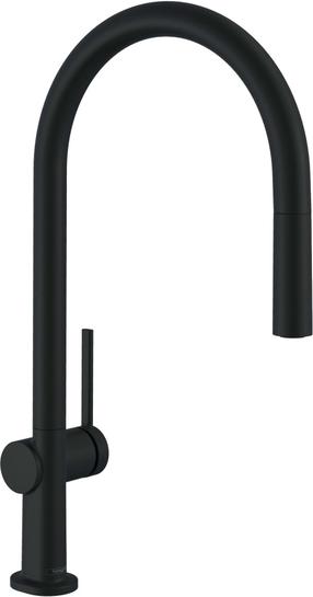 Virtuvinis maišytuvas Hansgrohe Talis M54 ComfortZone 210, juoda sp.