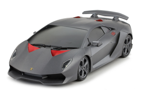 Rc vieglā automašīna Lamborghini Sesto Elemento, 1:18, pelēka krās.