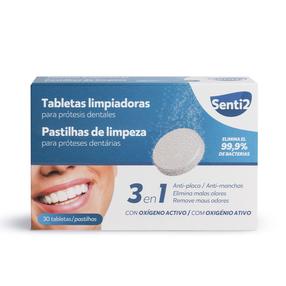 Tablečių rinkinys, dantų priežiūrai Senti2 Cleansing Tablets, mėtų skonio
