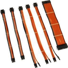 Kabelis Kolink Core Adept Braider Cable Extension Kit COREADEPT-EK-ORN 24-pin male, 24-pin male, 0.3 m, oranžinė sp.