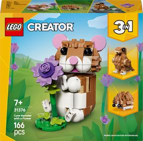 Konstruktor LEGO® Creator 3in1 Armas hamster lillega, 31376, 166tk