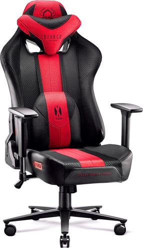 Игровой стул Diablo X-Player 2.0, 65 x 66 x 124 - 133 см, черный цв./красный цв.