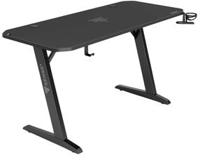 Spēļu galds SENSE7 Nomad Classic, 140 cm x 60 cm, 75 cm, melna krās.