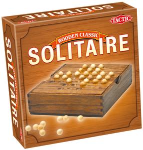 Stalo žaidimas Tactic Wooden Classic Solitaire