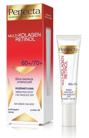 Крем для глаз Perfecta Multi-Kolagen Retinol, 15 мл, 60+