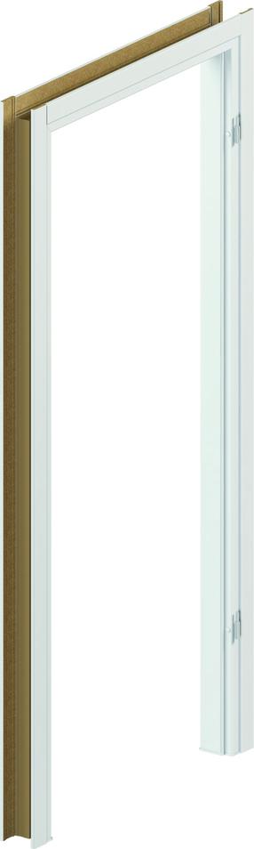 Durvju aploda Domoletti, 206 cm x 89 cm x 10 cm, labais, balta krās.