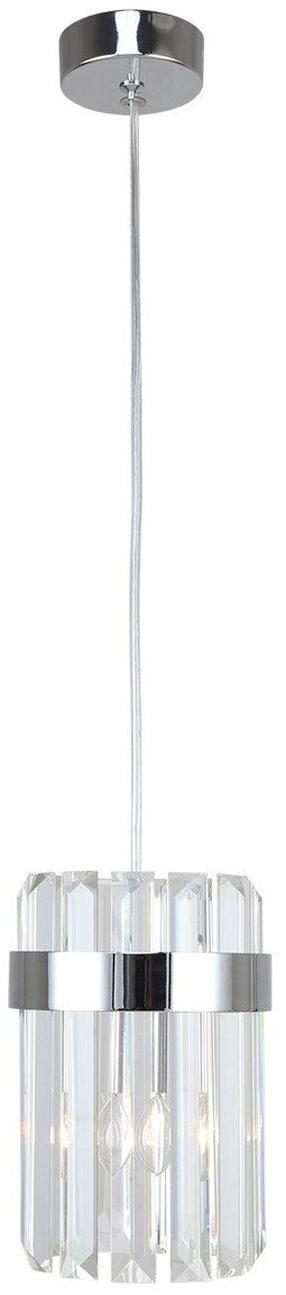 Šviestuvas lubų Light Prestige Vetro, E14, 1 x 40 W, skaidri sp. / chromo sp.