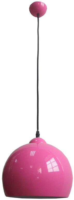 Lampa karināms Candellux Student 31-96671, E27, 1 x 60 W, rozā krās. / rozā krās., 25 x 25 cm