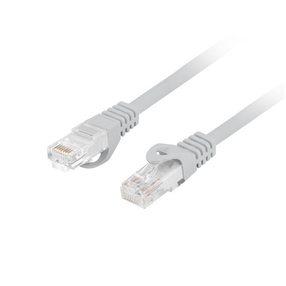 Сетевой кабель Lanberg PATCHCORD KAT.6 UTP LSZH CU RJ-45 Male, RJ-45 Male, 5 м, серый цв.