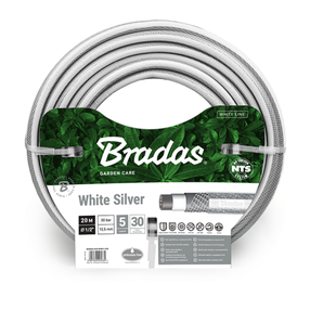 Kastmisvoolik Bradas, Nts White Silver, 20 m