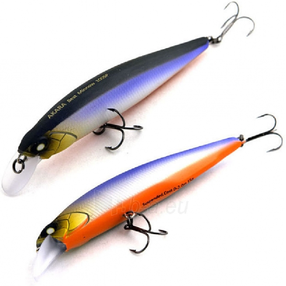 Vobleris Akara Best Minnow 110SP A80, 11 cm, 17 g, zila krās./sudraba krās./melna krās.