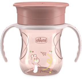 Vaikiškas puodelis Chicco Mix & Match Perferct, 200 ml, 1 m., plastikas, rožinė sp.