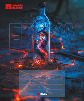Sąsiuvinis Disco, langeliais, B5, 32 lapų, (spalva/dizainas parenkami atsitiktine tvarka)