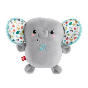 Lavinamasis žaislas kūdikiui, dramblys Mattel Fisher Price Calming Vibes, 17 cm, pilka sp.