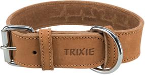 Kaelarihm koertele Trixie Rustic Heartbeat, pruun v., 340 - 400 mm x 30 mm, S/M